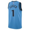Dres Los Angeles Clippers James Harden Nike 2024-25 City Edition Plava Swingman